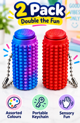 TactiRoll™ Sensory Fidget Keychain