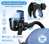 Universal Stroller Cup and Phone Holder