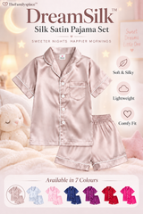 DreamSilk™ Silk Satin Pajama Set – Soft, Smooth & Made for Dreamy Nights ✨🌙