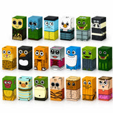 Italian Brainrot Magnetic Blocks 2cm/0.8" | 20 Figures | Magnet Toys for Kids | Magnetic Building Blocks Cubes | Stacking Magnets | 40 PCS