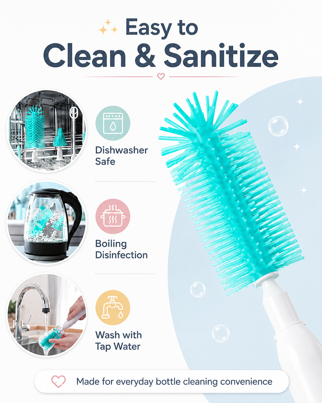 LumiClean™ Electric Bottle Cleaning Kit