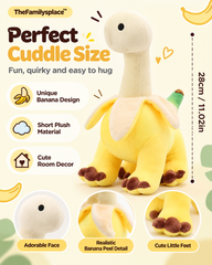 🍌 BananSaurus™ Banana Dinosaur Plush Toy 🦕