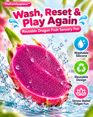 🐉 DragonPop™ Dragon Fruit Sensory Fidget Toy