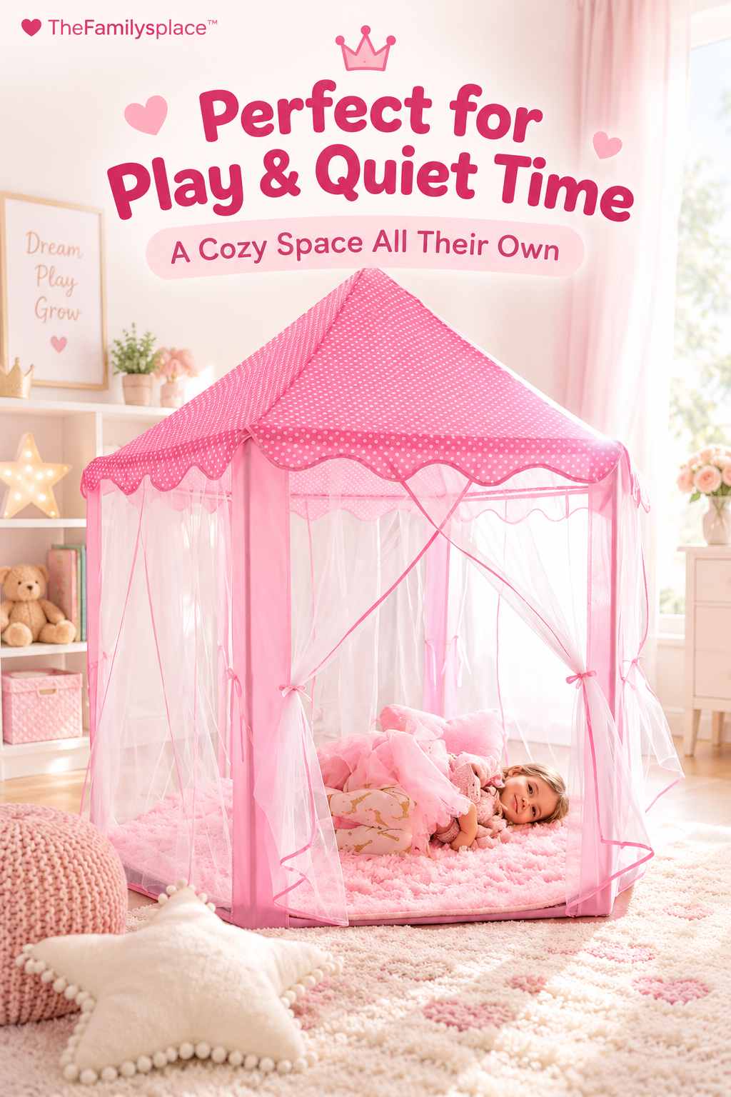 DreamDen™ Kids Play Tent