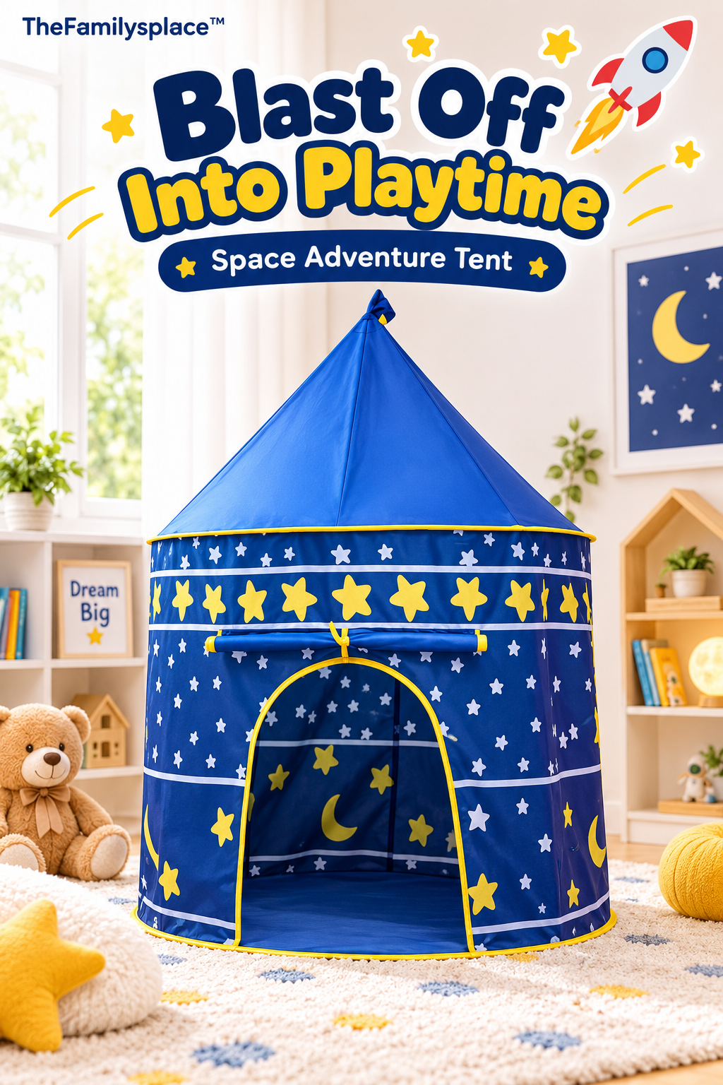 DreamDen™ Kids Play Tent