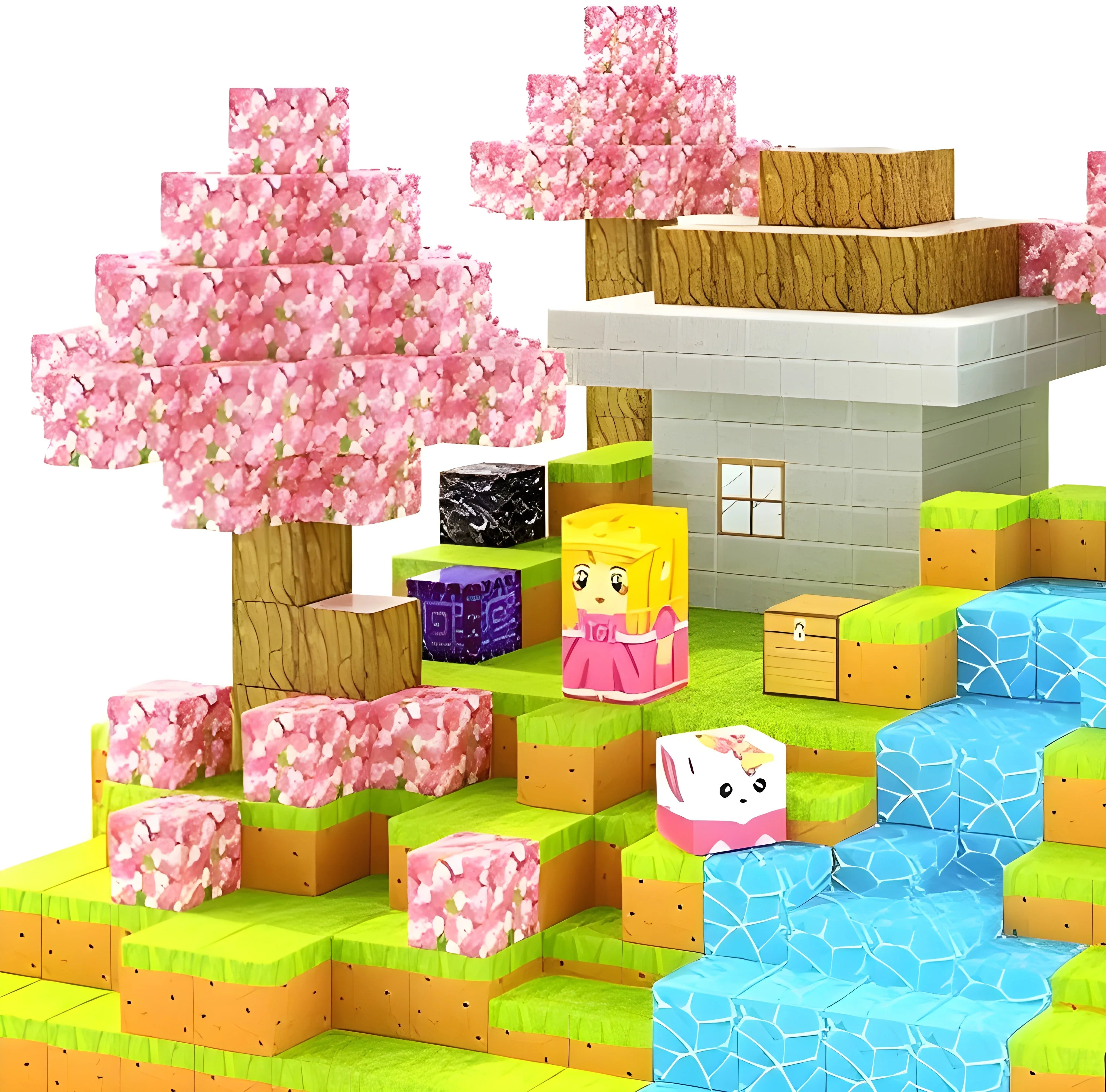 Magnetic Building Blocks 84 PCS | 2cm/0.8" | Magnet Toys for Kids | Magnetic Building Blocks Cubes | Stacking Magnets | Magic Portal