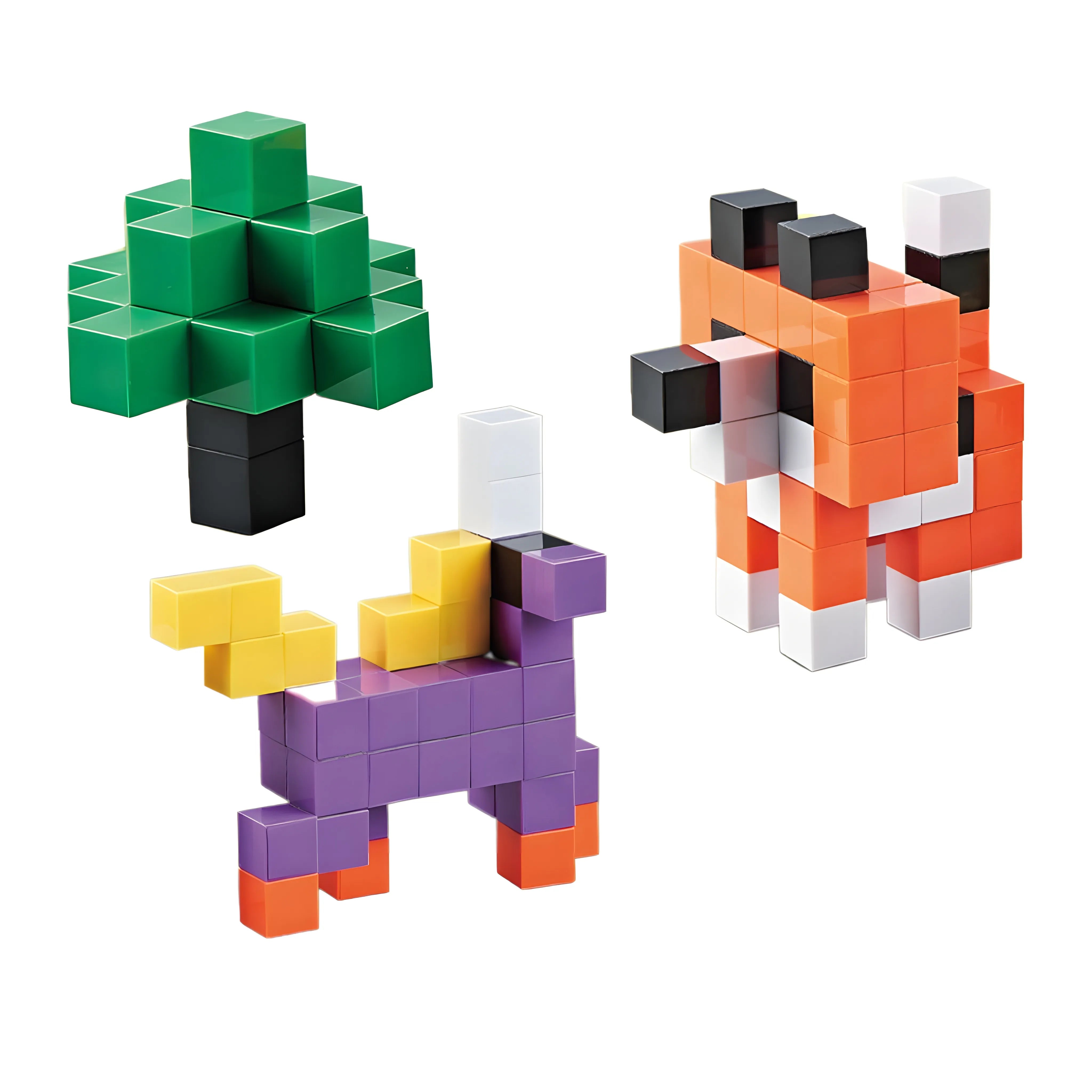 Magnetic Blocks 48, 72, 96, 120 PCS | 1"/2.5 cm | Magnet Toys for Kids | Magnetic Building Blocks Cubes | Stacking Magnets