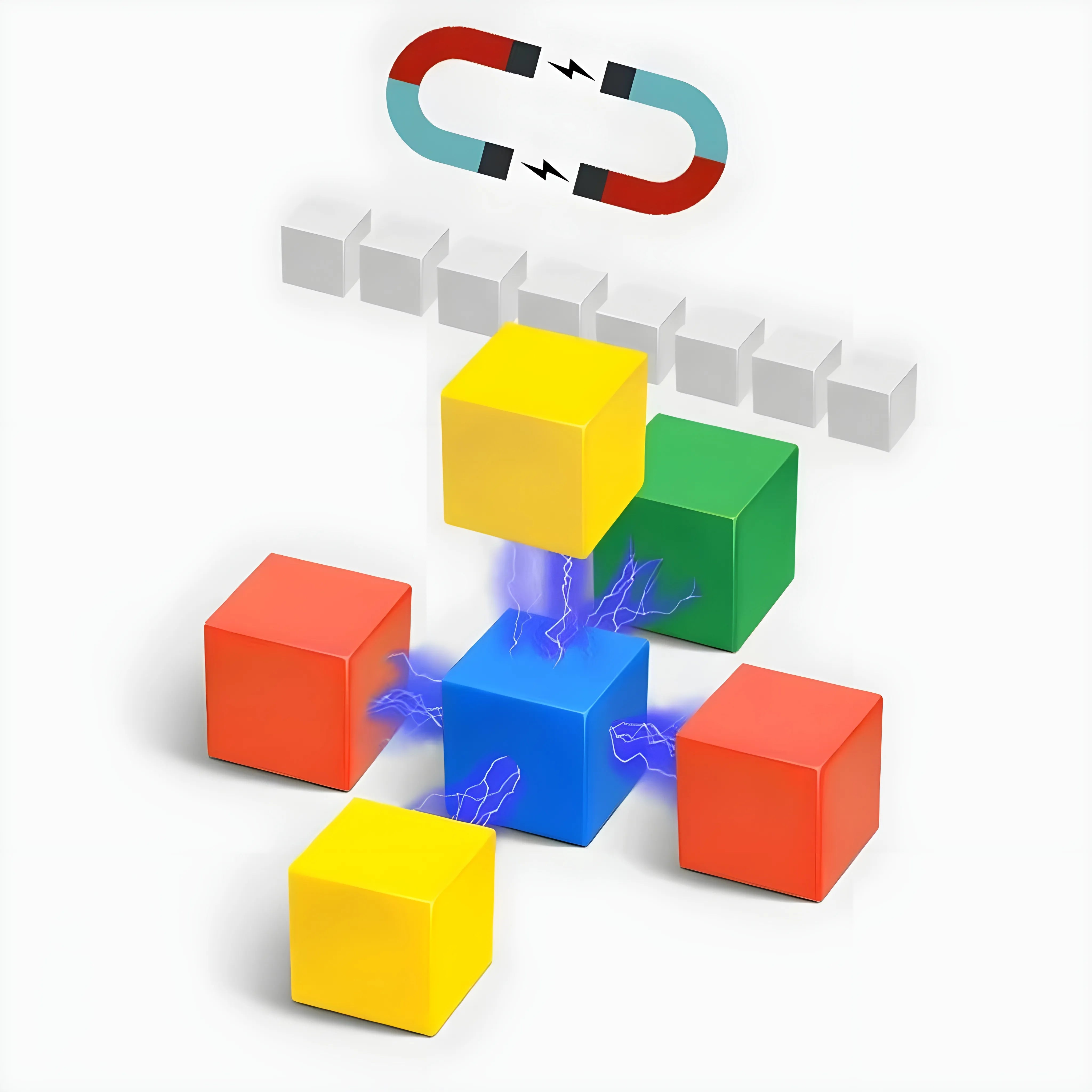 Magnetic Blocks 48, 72, 96, 120 PCS | 1"/2.5 cm | Magnet Toys for Kids | Magnetic Building Blocks Cubes | Stacking Magnets
