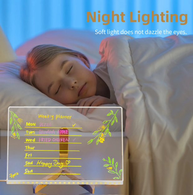 🌟 Glowing LED Drawing Board for Kids -Familysplace™