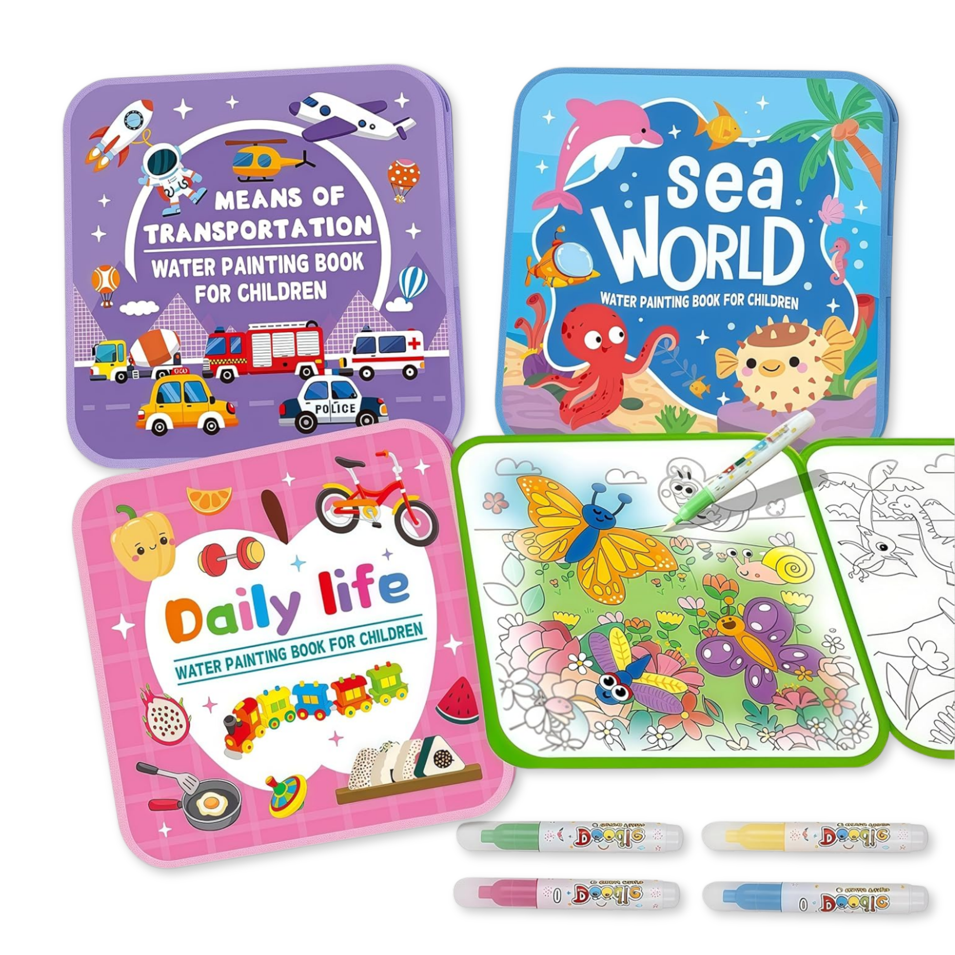 Toddla™ Magic Water Coloring Book