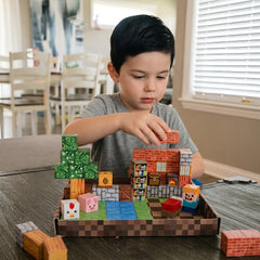 Original Magnetic Building Blocks 100 PCS | 2cm/0.8" | Magnet Toys for Kids | Magnetic Building Blocks Cubes | Stacking Magnets