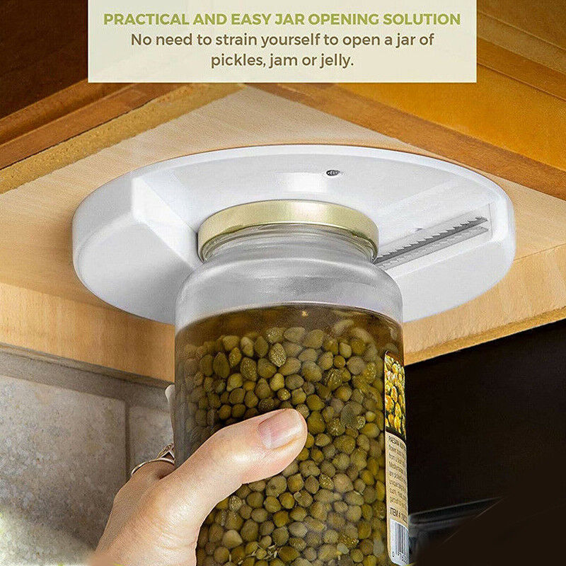 Under-Table Can Opener and Jar Opener